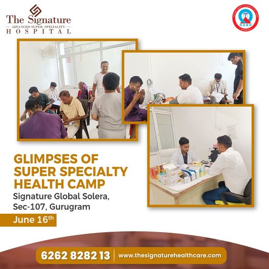 GLIMPSES OF SUPER SPECIALTY HEALTH CAMP