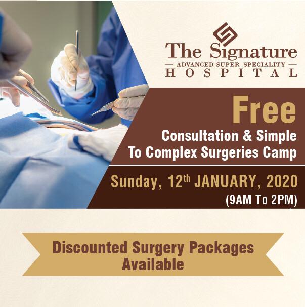 Free Consultation & Simple to Complex Surgeries Camp